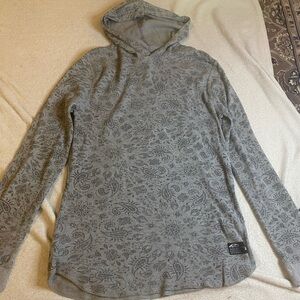 Vans Gray Textured Hoodie